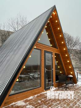 Дом 40м², 1-этажный, посуточно,