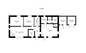 Дом 80м², 1-этажный, участок 5 сот.