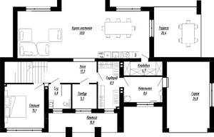 Дом 305м², 2-этажный, участок 10 сот.