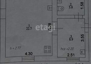 Дом 81м², 1-этажный, участок 6 сот.