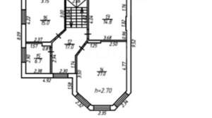 Дом 252м², 3-этажный, участок 5 сот.