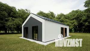 Дом 80м², 1-этажный, участок 6 сот.