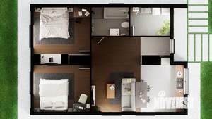 Дом 80м², 1-этажный, участок 6 сот.