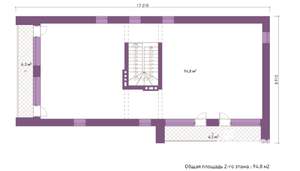 Дом 212м², 2-этажный, участок 10 сот.