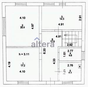 Дом 157м², 2-этажный, участок 10 сот.