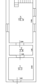 Дом 52м², 2-этажный, участок 4 сот.