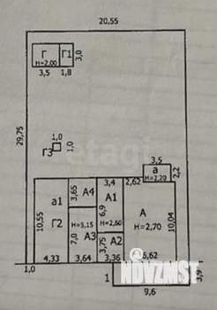 Дом 212м², 2-этажный, участок 7 сот.