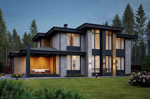 Дом 305м², 2-этажный, участок 10 сот.