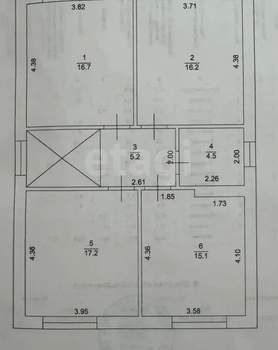 Дом 175м², 2-этажный, участок 5 сот.