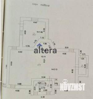 Коттедж 337м², 2-этажный, участок 6 сот.