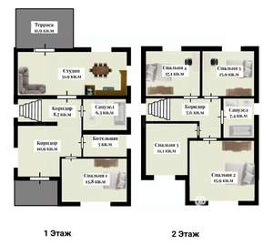 Дом 150м², 2-этажный, участок 5 сот.