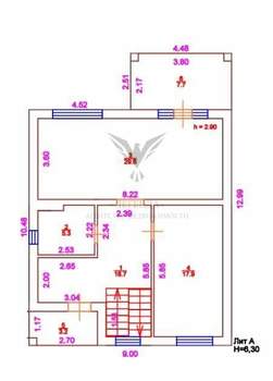 Дом 140м², 2-этажный, участок 6 сот.
