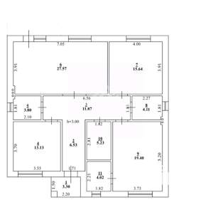 Дом 125м², 1-этажный, участок 6 сот.