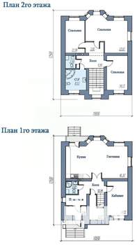 Дом 156м², 2-этажный, участок 6 сот.