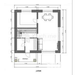 Дом 120м², 2-этажный, участок 4 сот.