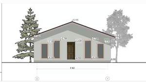 Дом 129м², 1-этажный, участок 5 сот.