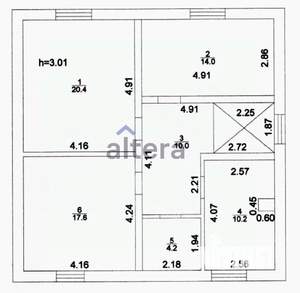 Дом 157м², 2-этажный, участок 10 сот.