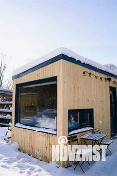 Дом 13м&sup2;, 1-этажный, посуточно, 