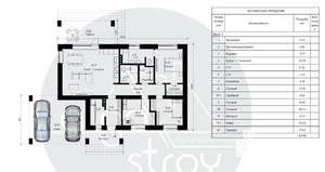 Коттедж 163м², 1-этажный, участок 5 сот.  