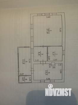 Дом 71м², 1-этажный, участок 5 сот.  