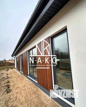 Дом 98м&sup2;, 1-этажный, участок 8 сот.  