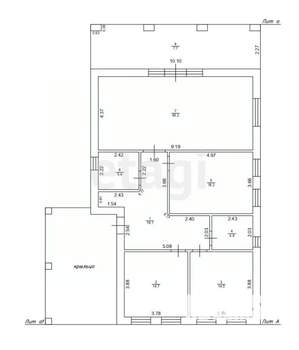 Дом 180м², 1-этажный, участок 5 сот.  