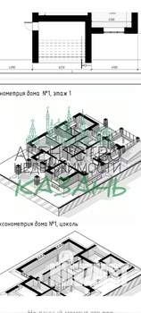 Коттедж 528м², 2-этажный, участок 11 сот.  