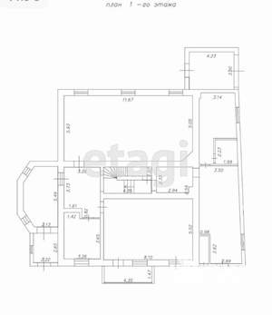 Дом 700м², 3-этажный, участок 12 сот.  
