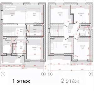 Дом 134м², 2-этажный, участок 5 сот.  