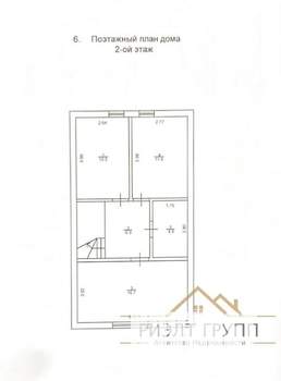 Дача 108м², 2-этажный, участок 3 сот.  