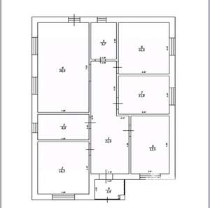 Дом 130м&sup2;, 1-этажный, участок 10 сот.  