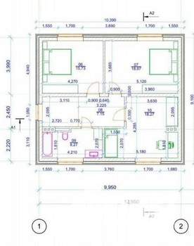 Дом 180м², 2-этажный, участок 7 сот.  