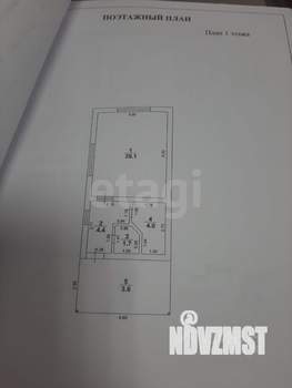 Дача 44м², 1-этажный, участок 3 сот.  