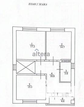 Дом 145м², 2-этажный, участок 4 сот.  