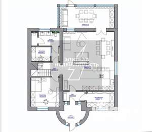 Дом 264м&sup2;, 2-этажный, участок 12 сот.  