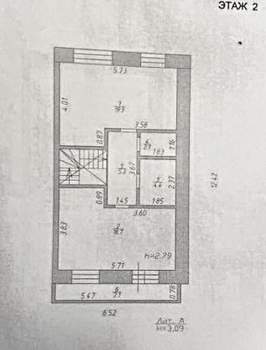 Дом 118м², 2-этажный, участок 1 сот.  