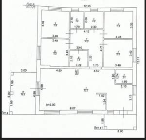 Дом 151м², 1-этажный, участок 9 сот.  