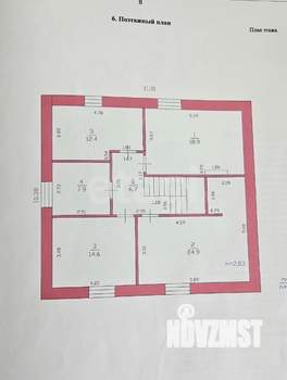 Дом 174м², 2-этажный, участок 10 сот.  