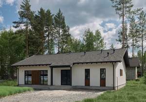 Дом 110м&sup2;, 1-этажный, участок 10 сот.  