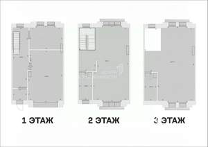 Таунхаус 160м², 3-этажный, участок 3 сот.  