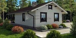 Дом 71м², 1-этажный, участок 4 сот.  