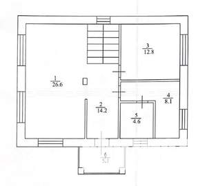 Дом 135м², 2-этажный, участок 4 сот.  