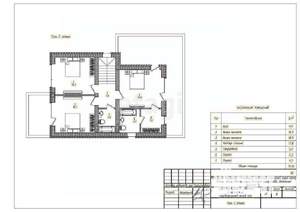 Дом 205м², 2-этажный, участок 5 сот.  