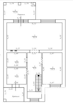 Дом 160м², 2-этажный, участок 6 сот.  