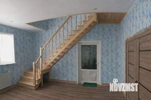 Дом 66м&sup2;, 2-этажный, участок 6 сот.  