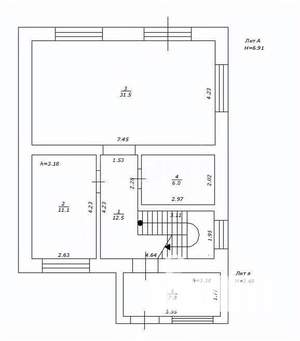Дом 139м², 2-этажный, участок 5 сот.  