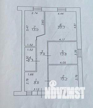 Таунхаус 85м², 2-этажный, участок 3 сот.  