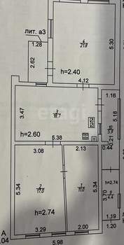 Дом 78м², 1-этажный, участок 2 сот.  