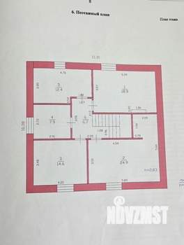 Дом 180м&sup2;, 2-этажный, участок 10 сот.  