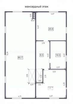 Дом 427м&sup2;, 2-этажный, участок 10 сот.  